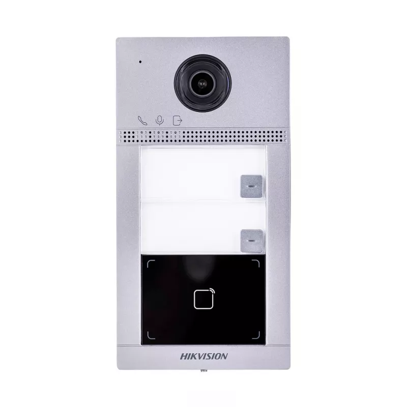 Video Intercom System Hikvision DS-KV8213-WME1(C) 2 MP Grey IP65