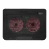 Laptop cooling pad SAVIO COS-02, 2 fans 14 cm, USB-powered, fits up to 17.3 inch, black