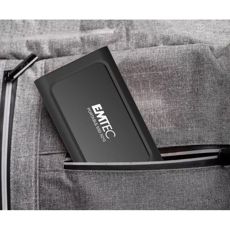 Emtec X210 ELITE 2 TB USB Type-C 3.2 Gen 2 (3.1 Gen 2) Black, Red