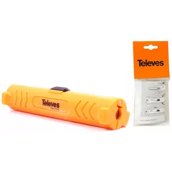 Coaxial Cable Televes 2162 Orange 75 Ω — 2162 series, single TV/antenna cable