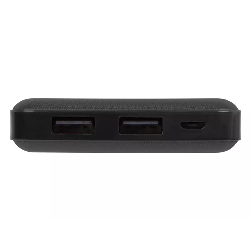 Portable power bank BLOW PB10A 10000mAh polymer battery, 2x USB-A outputs, 22.5W total, Micro‑USB input, black