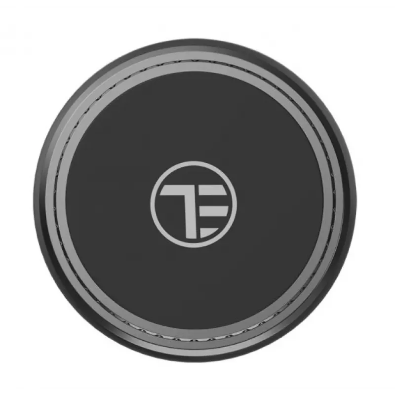Car fragrance kit Tellur FreshDot Lemon — air vent mount, grey