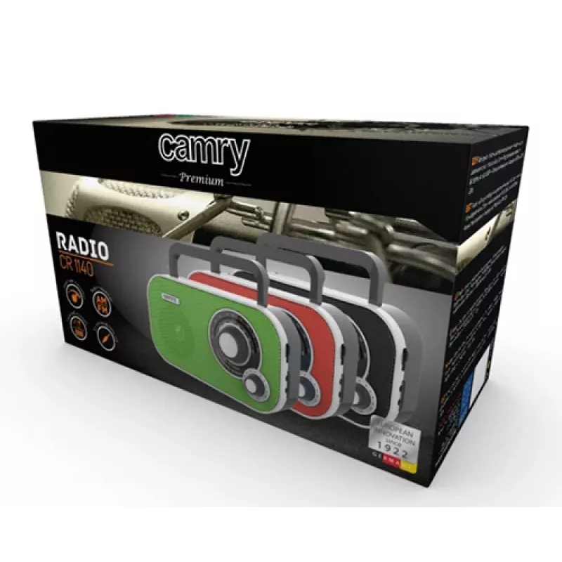 Portable Radio Camry CR 1140R Red