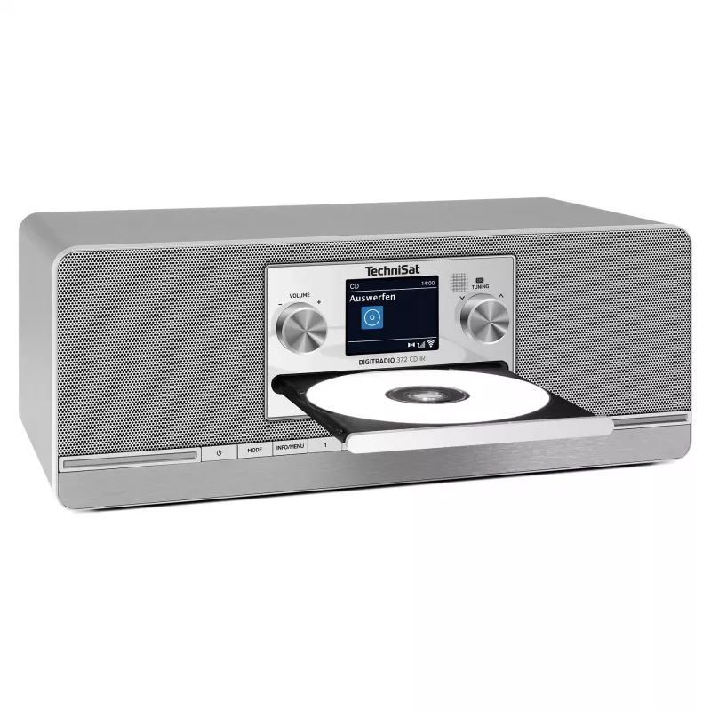TechniSat DIGITRADIO 372 CD IR Internet Analog & digital Anthracite, Silver