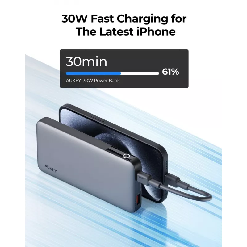 AUKEY PB-Y41 30W 10000mAh Portable Power Bank