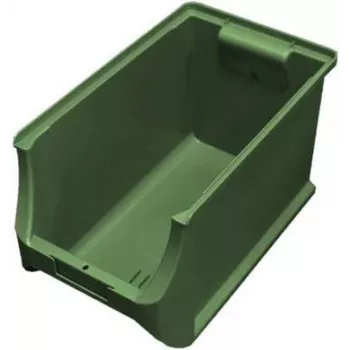 Storage box allit ProfiPlus 4H, 205×200×355 mm, green