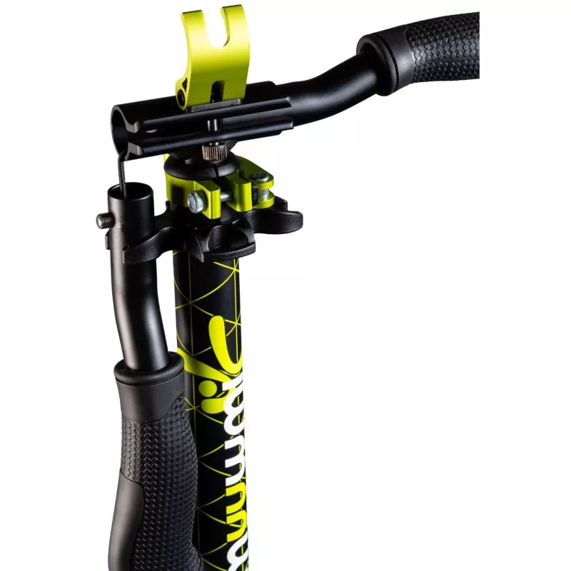 Aluminium Scooter Pro 215 mm (schwarz/limette)