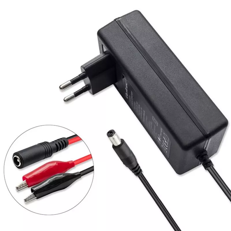 Battery Charger QOLTEC 52423 for AGM/GEL/STD batteries 6V/12V 1.5A