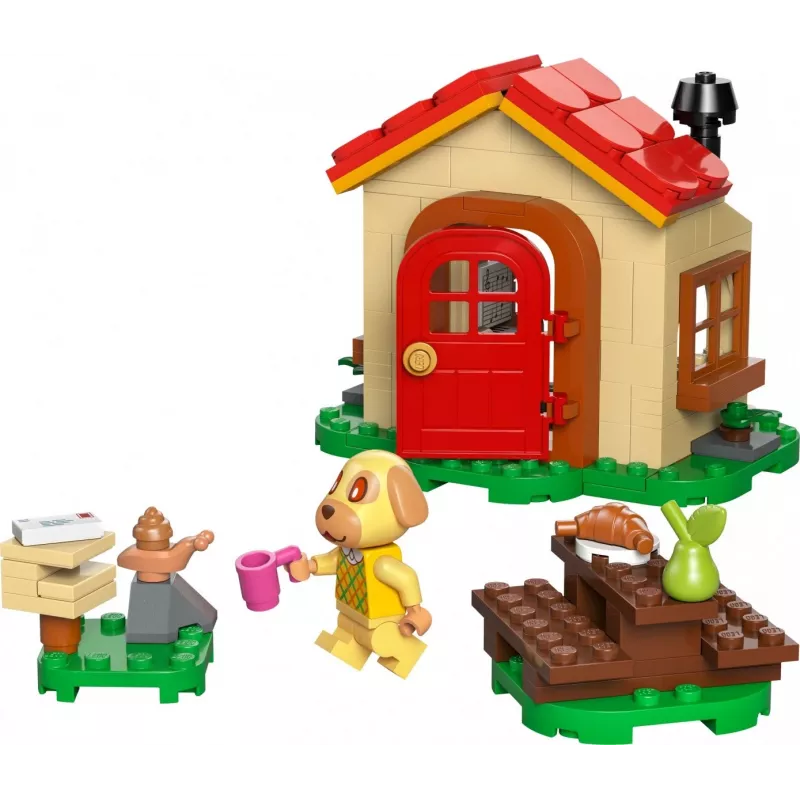 Construction toy LEGO Animal Crossing Cozy House 77058, 149 pieces, 1 minifigure, size 120×90×70 mm