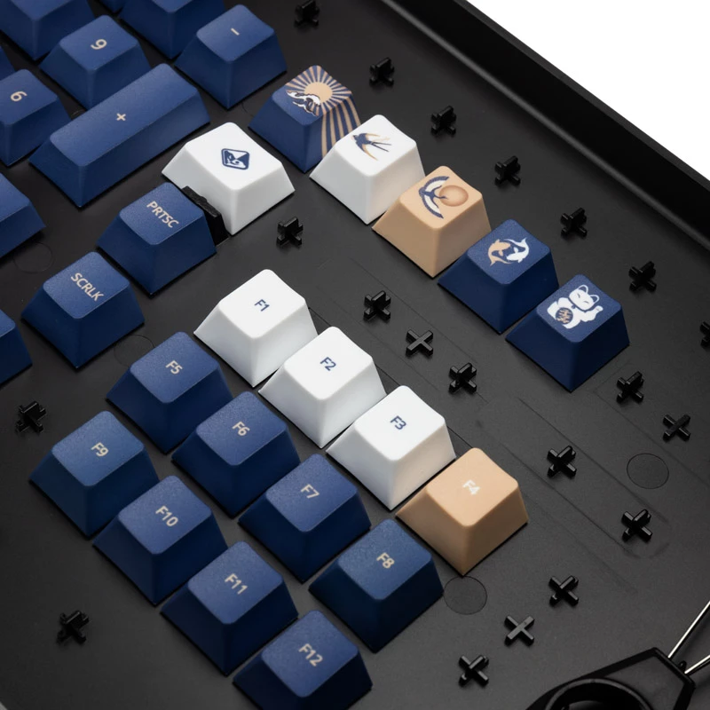 Keycap Set Traitors UKIYO-E PBT US Layout – 108-Key, Dye-Sub Legends