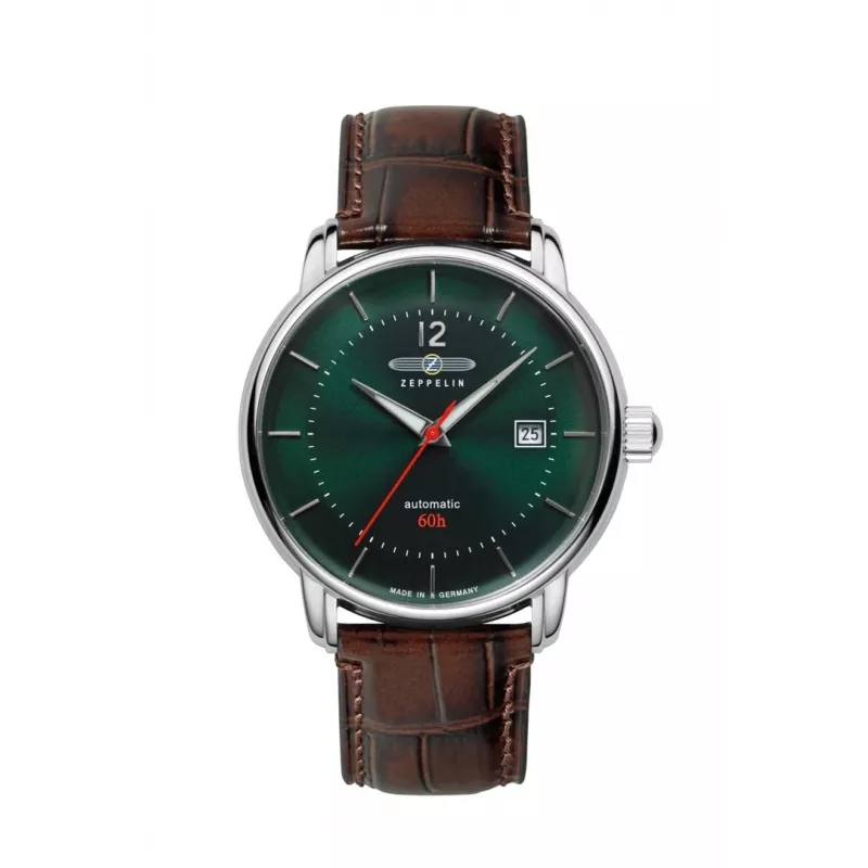 Automatic watch Zeppelin LZ120 Bodensee ZE-8160-4 stainless steel water resistant