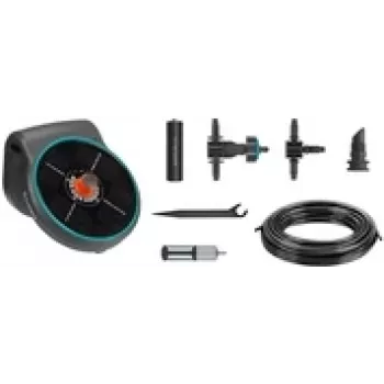 Irrigation system GARDENA AquaBloom Set Solar Watering Control 13300-32 with solar-powered controller for garden irrigation