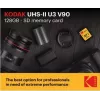 Memory card Kodak EKMSD256GUHS2V2K SDXC UHS-II 256 GB Read 300 MB/s Write 270 MB/s U3 V90 Class 10