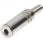 Audio mono 3.5 mm plug ShiverPeaks 51110-M metal connector