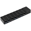USB 3.1 Gen 1 Desktop Hub SILVERSTONE SST-UC03B-PRO — 7 USB ports