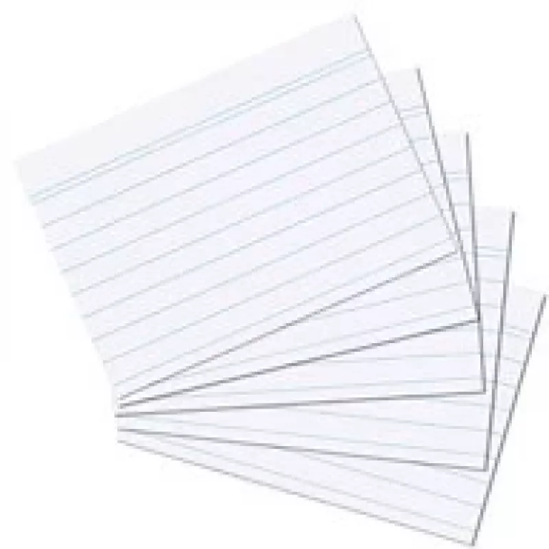 Index Card Herlitz 1150507 White 100 pcs