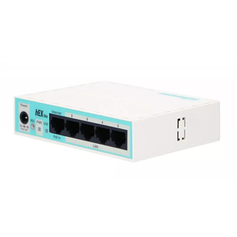 Mikrotik hEX lite wired router White