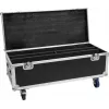 Flightcase Roadinger for 2x LED TMH Bar-S120 with wheels — protective transport case