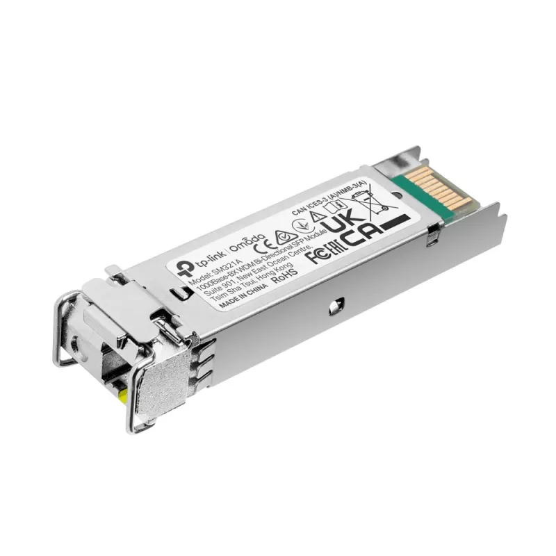 TP-Link 1000Base-BX WDM Bi-Directional SFP Module, Fiber optic, 1250 Mbit/s, SFP, LC (UPC), 9/125 µm, 10000 m