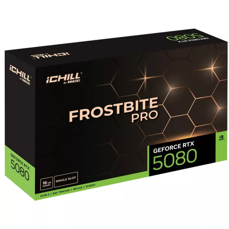 INNO3D iChill GeForce RTX 5080 Frostbite Pro 16GB GDDR7 Graphics Card