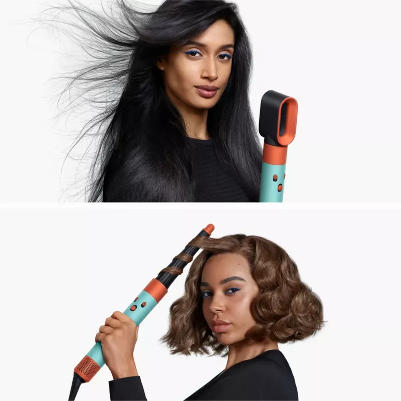 Multistyler Dyson Airwrap Warm Black Blue Green Orange 1300 W