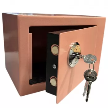 Extralink Home | Home Safe | office, key lockbox, security safe, Pink, S-404
