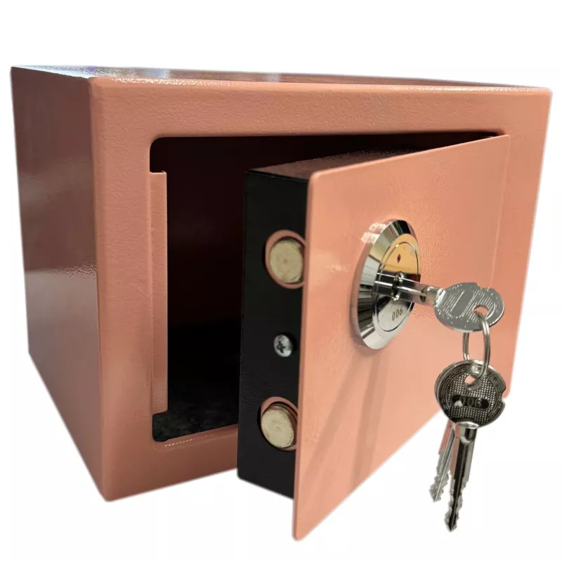 Extralink Home | Home Safe | office, key lockbox, security safe, Pink, S-404