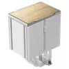 Processor air cooler DeepCool AK500 G2 WH, 120 mm fan, max air pressure 3.33 mmH2O, 117×129×159 mm, white