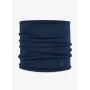 Buff merino wool neck and face warmer sling model 113018.779.10.00 — heavyweight, seamless, unisex, blue