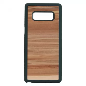 Smartphone case man and wood for Galaxy Note 8 — cappuccino black protective cover