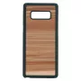 Smartphone case man and wood for Galaxy Note 8 — cappuccino black protective cover