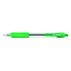 STANGER Ball Point Pens 1.0 Softgrip rertactable, green, 1 pcs. 18000300041
