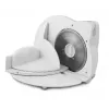 Electric food slicer ESPERANZA EKM017W — 150 W, 17 cm stainless steel blade, max slice 15 mm, stainless steel color, plastic housing