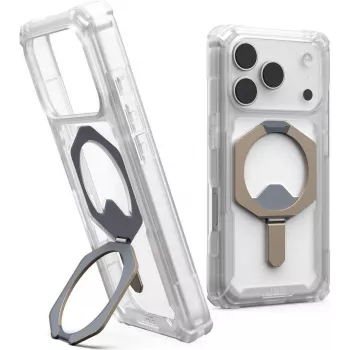 Urban Armor Gear 114527114G36 mobile phone case 16 cm (6.3) Cover Titanium, Transparent