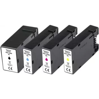 Renkforce Ink Combination-Pack replaces Canon PGI-1500XL (9182B004) compatible Black, Cyan, Magenta, Yellow RF-5706078 (RF-5706078)