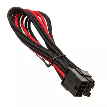 SilverStone PCIe-8-Pin to PCIe-6+2-Pin Cable, 250mm - black/Red