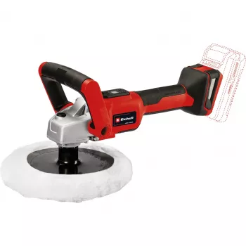 Einhell Power X-Change CE-CP 18/180 Li E-Solo 2093320 Akku Poliermaschine 500 - 3000 U/min 180 mm (2093320)