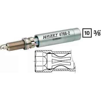 Hazet 4766-2 spark plug wrench, 14 mm