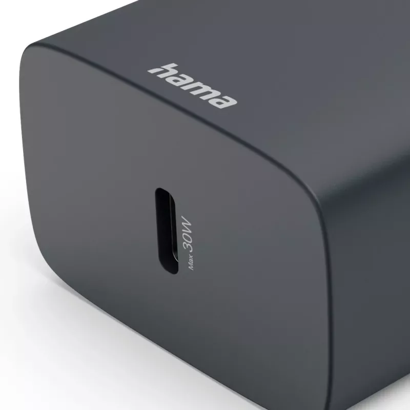 Hama 00086442 mobile device charger Smartphone Grey AC Fast charging Indoor