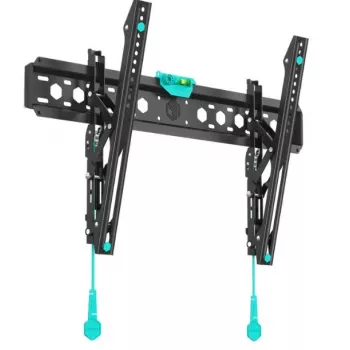 TV wall mount ONKRON TM6-B for 43–85 inch TVs, black, fixed tilt arm
