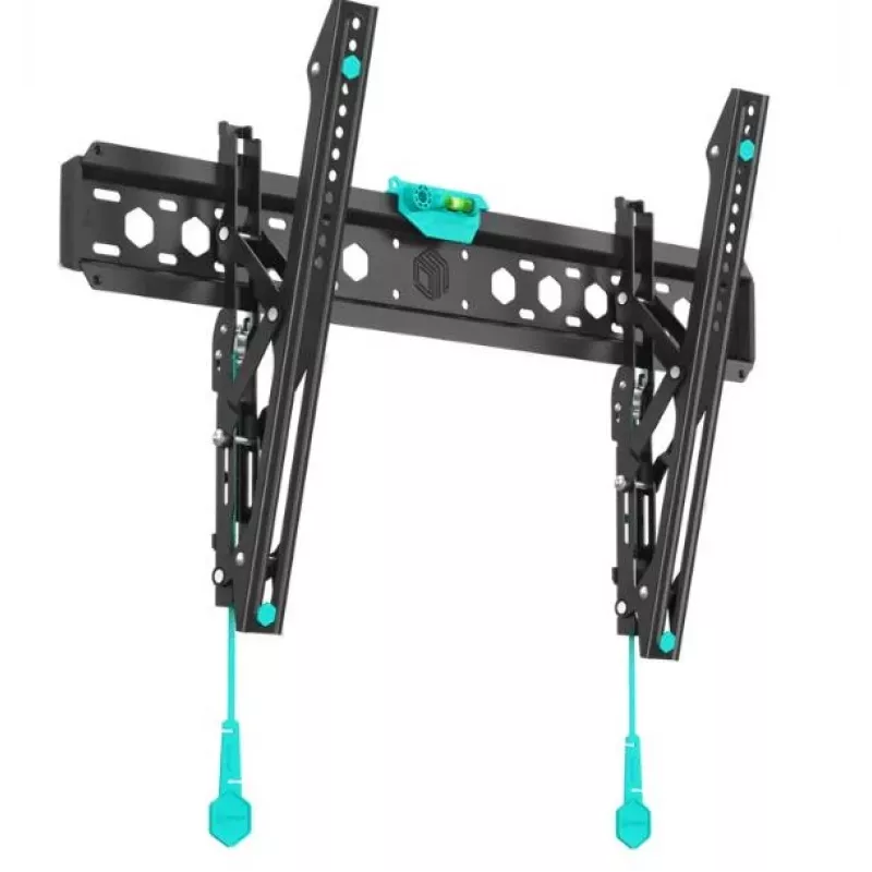 TV wall mount ONKRON TM6-B for 43–85 inch TVs, black, fixed tilt arm