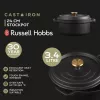 Cast iron stockpot Russell Hobbs 24 cm, black