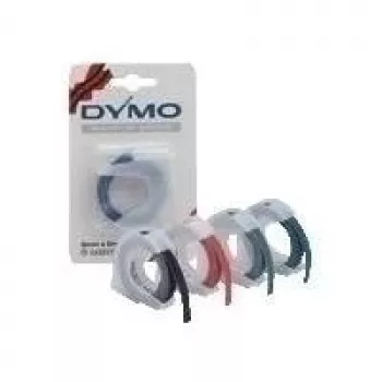 DYMO - Matt - Red - Roll (0,9 cm x 3 m) 10 pc(s). Labels - for DYMO 1575 Embossing Machine