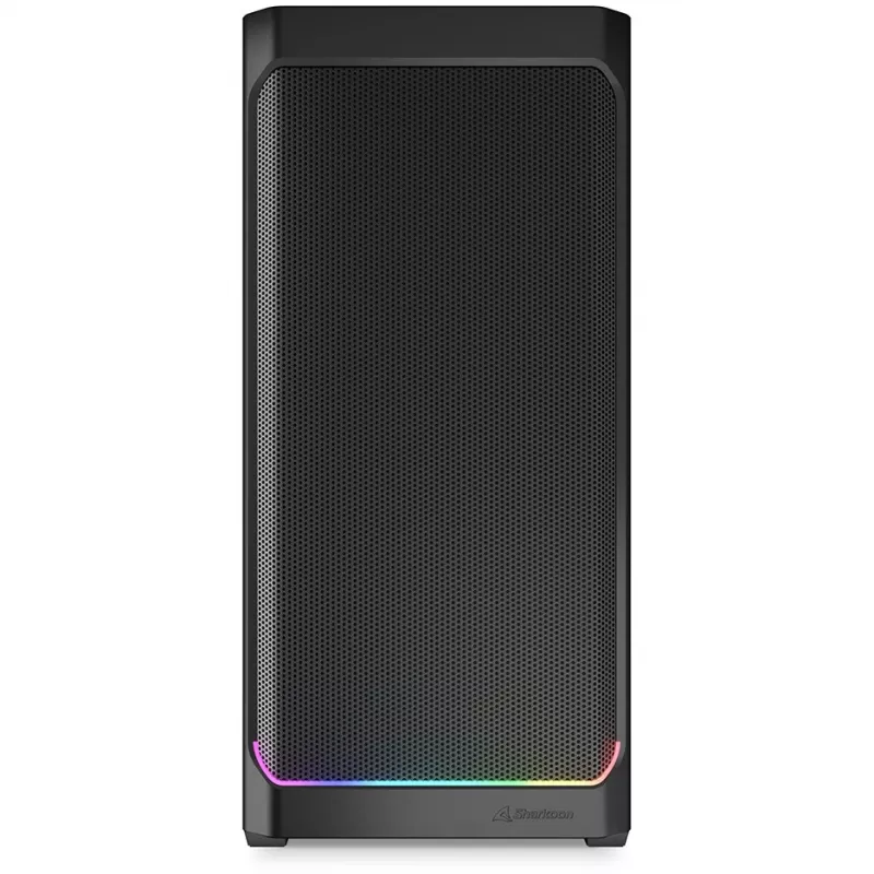 PC Case Sharkoon AK4W RGB Strip Midi Tower Black