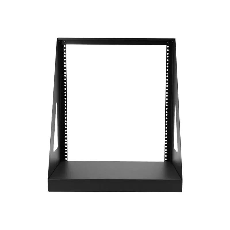 StarTech.com 2POSTRACK12 2-Post 12U Heavy-Duty Desktop Server Rack, Open Frame 19in Computer Rack