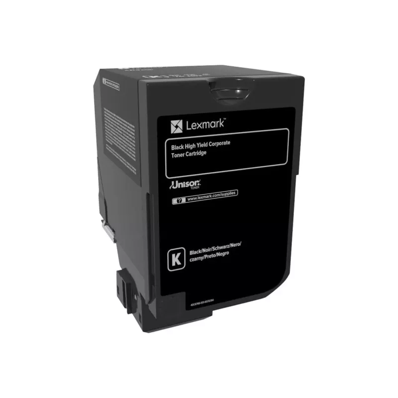 Lexmark CSCX725 Corporate 20K Toner Cartridge High Yield Black 74C2HKE