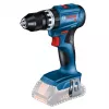 Cordless drill driver Bosch GSB 18 V — 18 V, 4 Ah Li‑Ion, 45 N·m, 500/1900 RPM, 35 mm wood, 10 mm steel, 2 batteries, charger, case