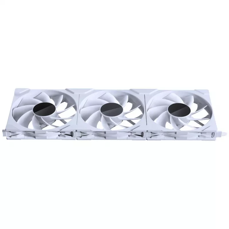 PHANTEKS NV Series NV7 E-ATX-Enclosure, Tempered Glass, ARGB - White & M25 Gen2 PWM D-RGB Fan 3er-Pack - Reverse Blade, 140mm + DRGB Kit