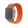 Armband GUAN Premium Plus for Apple Watch Orange/Grey compatible with 42/44/45/46/49 mm