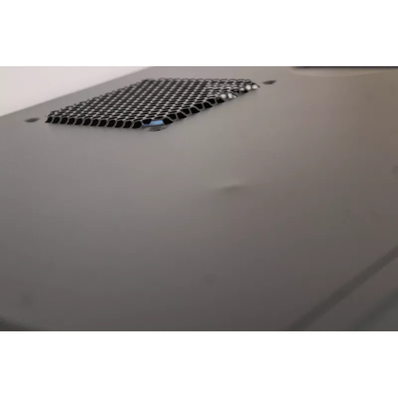 Fractal Design Core 1000 USB 3.0 Black Micro ATX case — damaged packaging, power supply not included